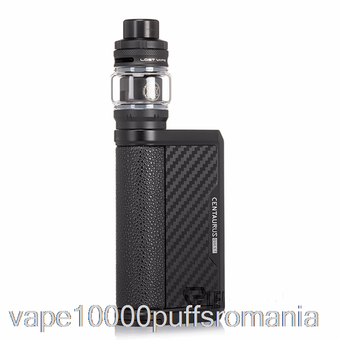 Vape Romania Lost Vape Centaurus Q200 Starter Kit [centaurus Tank] Fibră De Carbon Neagră